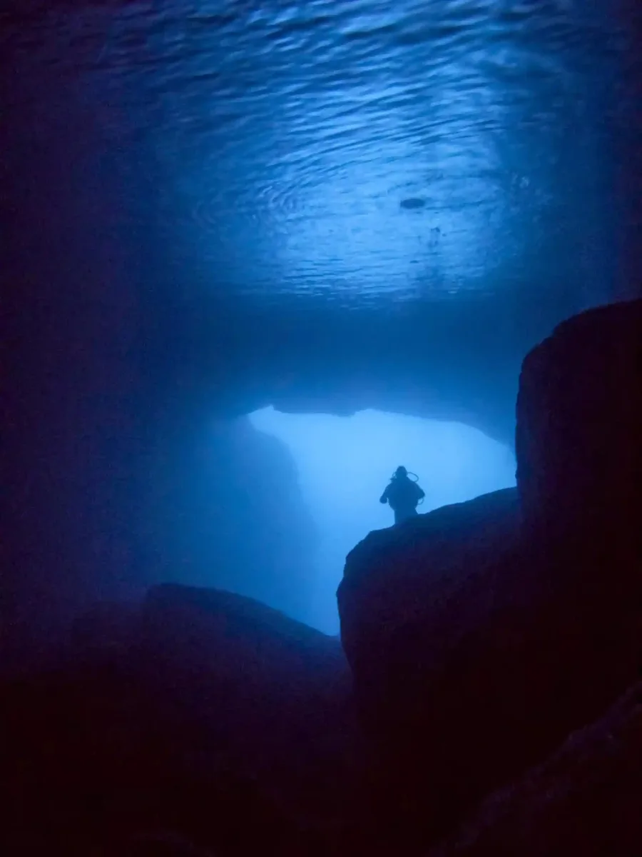 Cathedral Cave (Blue Dome)