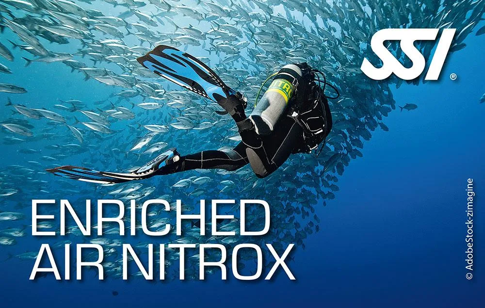 SSI Wreck Diving + SSI Enriched Air Nitrox 40: Enriched Air Nitrox (40%)