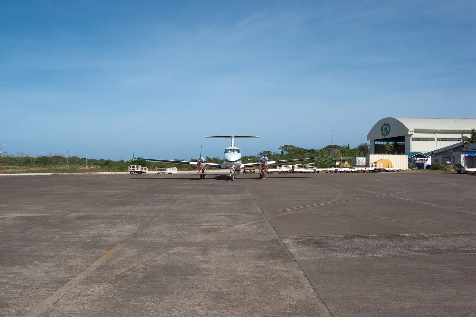 Aircraft at Puerto Princesa Airport